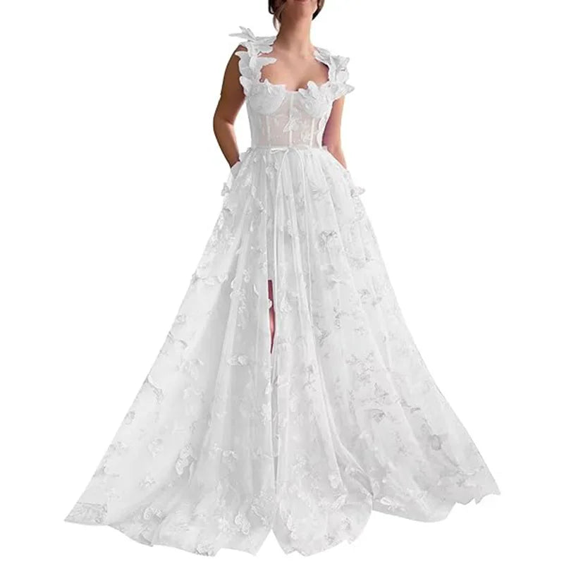 Dorothy | Women’s Ruffled Tulle Maxi Dress