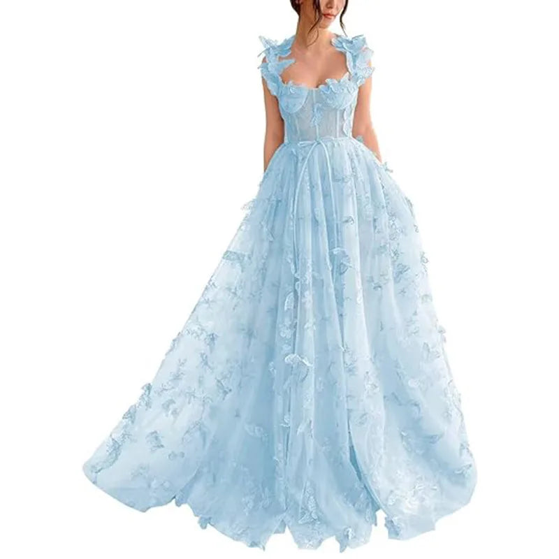 Dorothy | Women’s Ruffled Tulle Maxi Dress