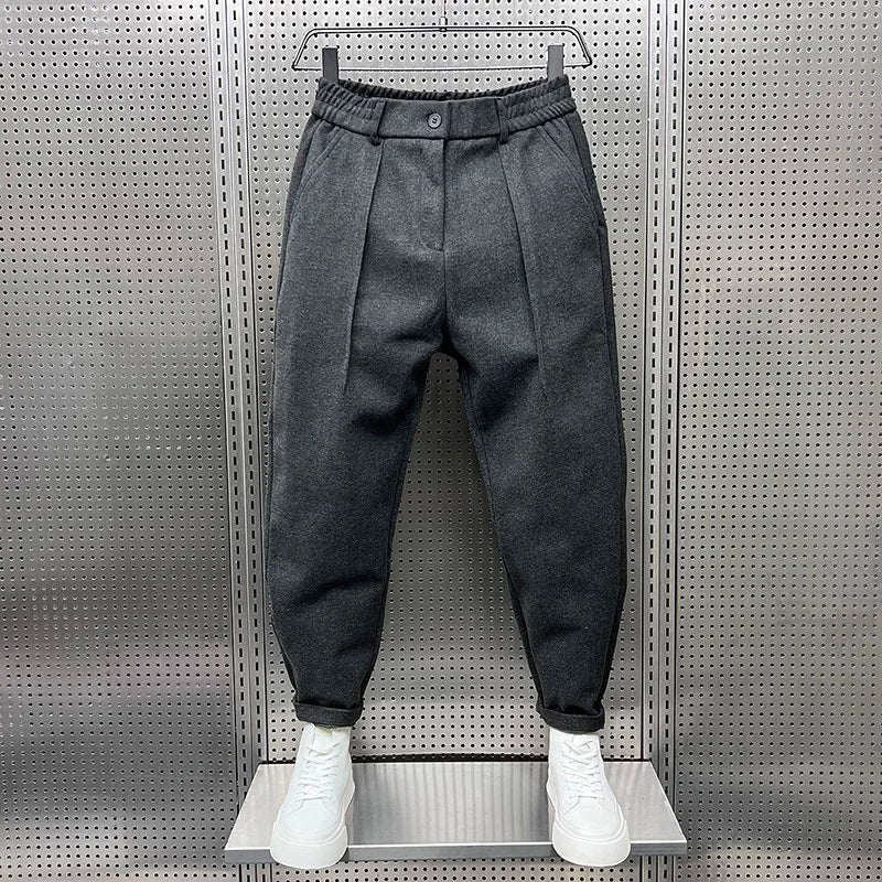 Mathieu - Elegant Mottled Pants