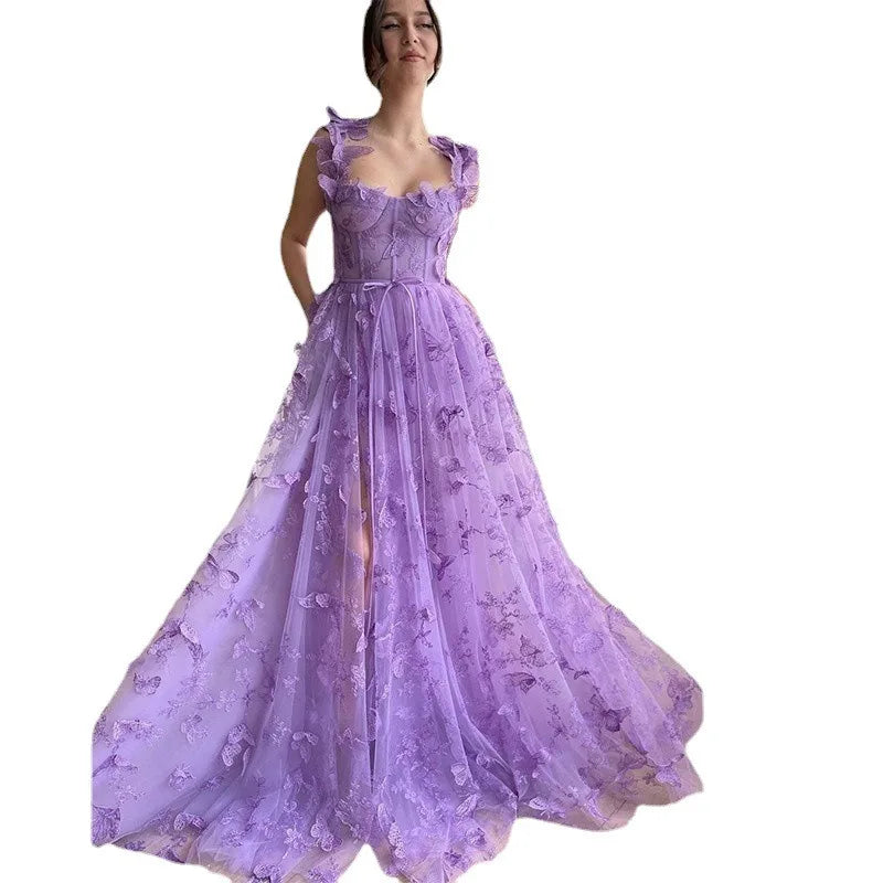 Dorothy | Women’s Ruffled Tulle Maxi Dress