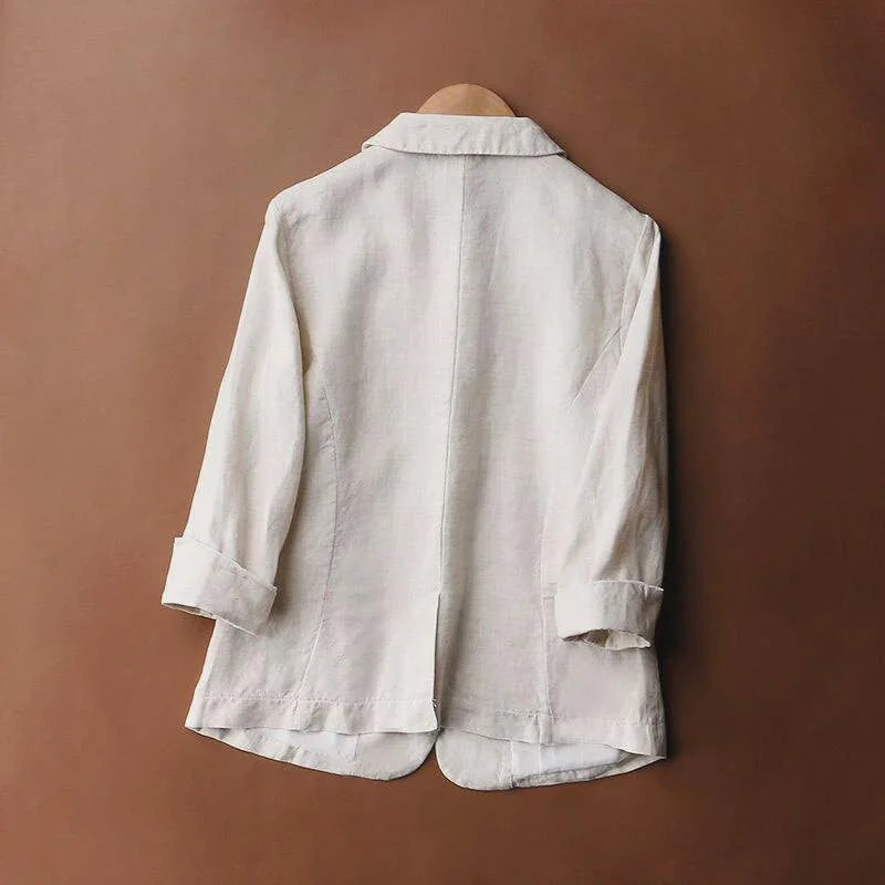 Aubrey™ | Chic Linen Jacket