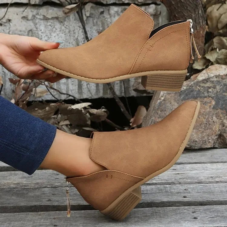 June | Comfort Ankle Boots