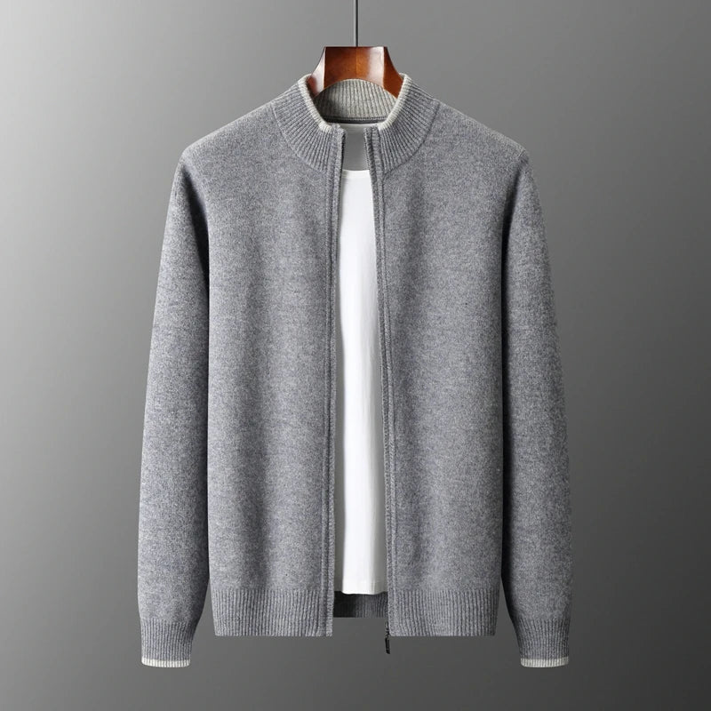 Levi | Cashmere Zip Jacket