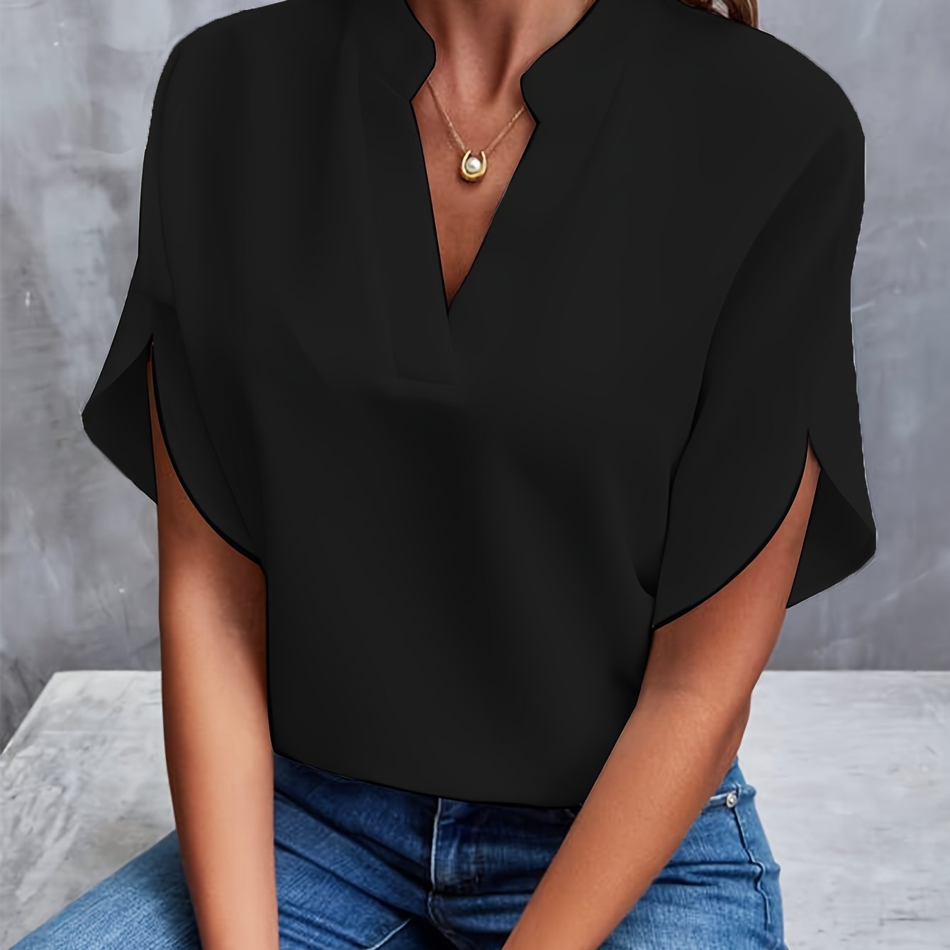 Mina™ - Exquisite Elegance Blouse for a Touch of Luxury
