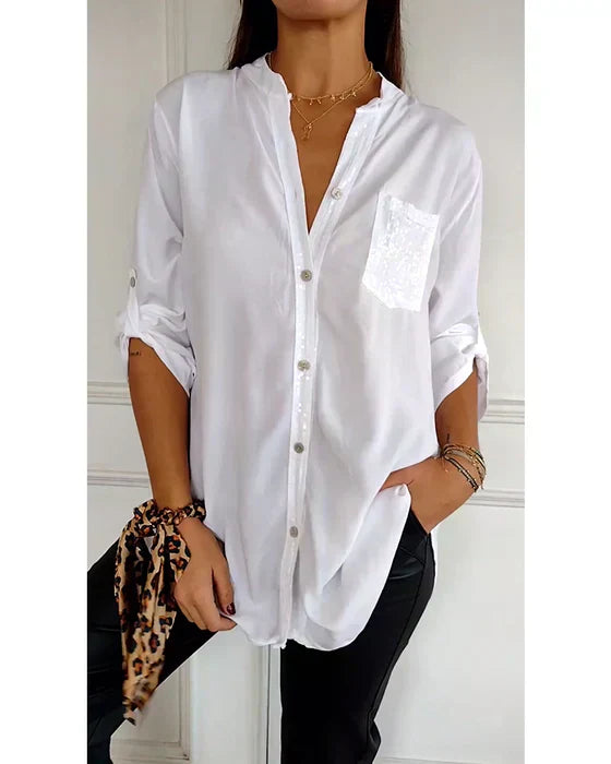 Elaine™ - Elegantly Glamorous Top