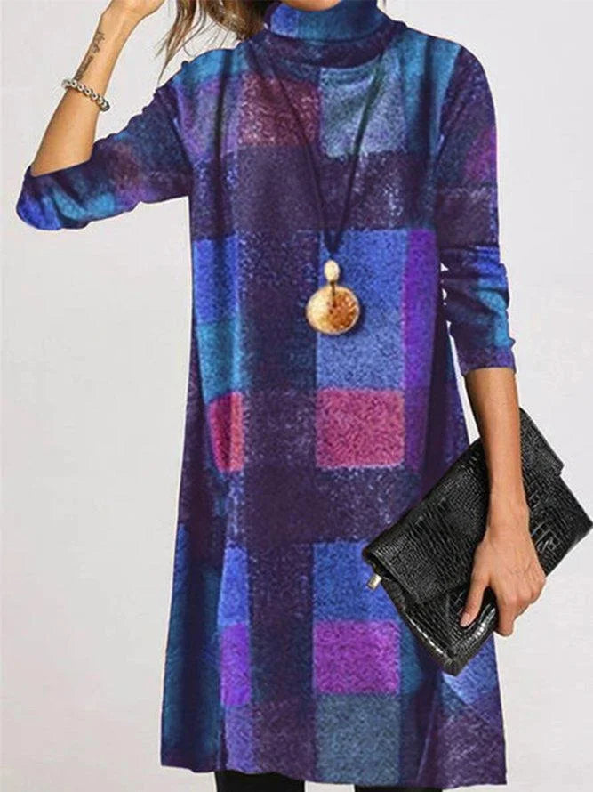 Jemi™ - Long-sleeved dresses above the knee