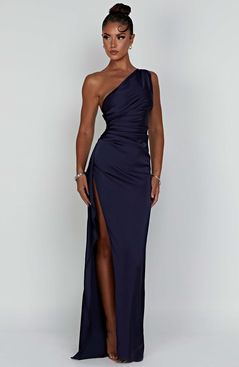 Aria | Luxurious One Shoulder Maxi Dress