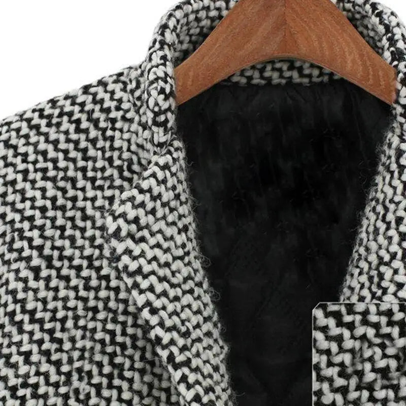 Amanda - Long wool coat