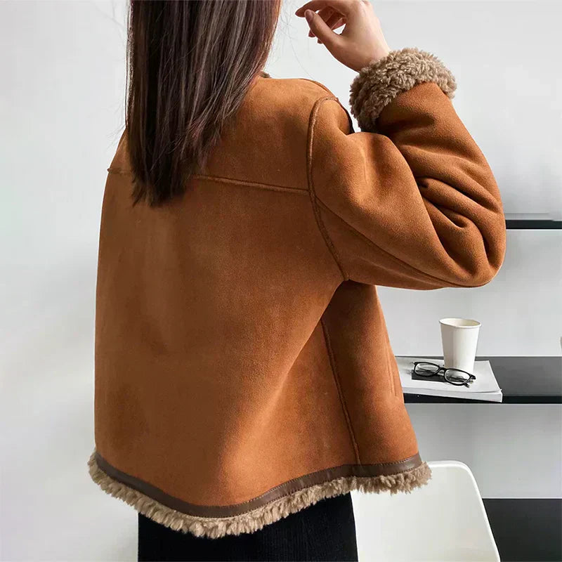 Evelyn™ | Luxurious Genuine Jacket