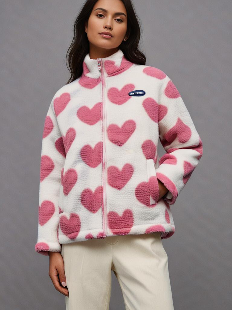 BacioDeluxe™️ | Double-Sided Heart Coat - Unique Collection