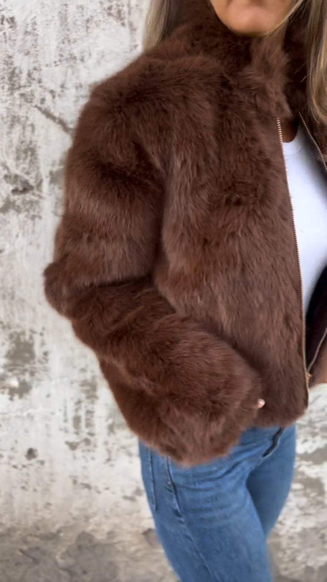 Mercy - Faux Fur Jacket