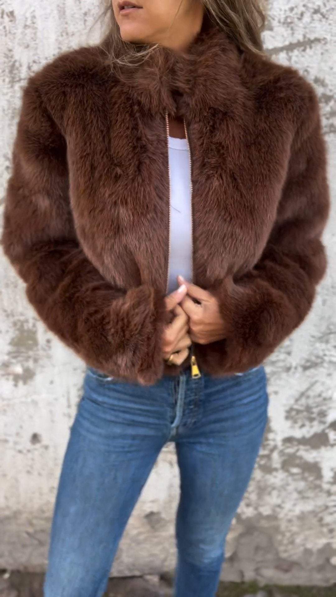 Mercy - Faux Fur Jacket