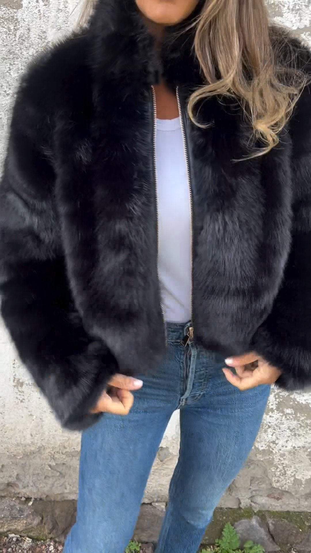 Mercy - Faux Fur Jacket