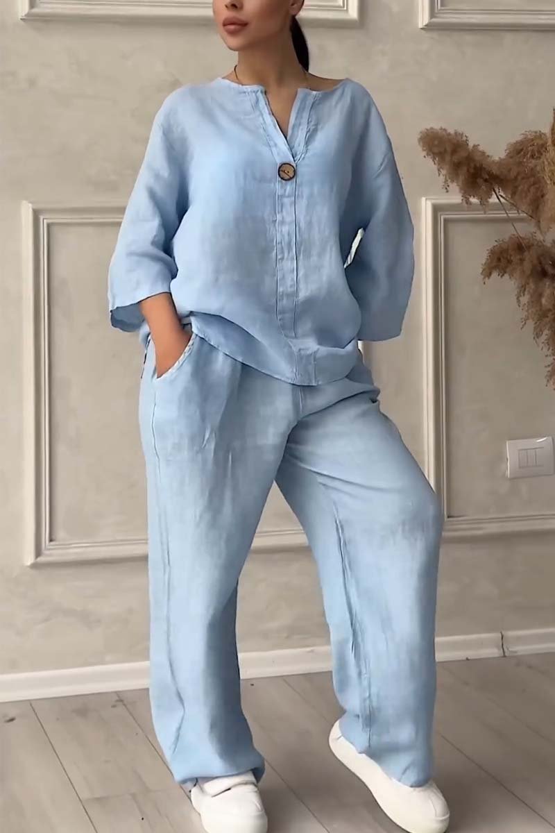 Darla™ - Cozy Chic Two-Piece Loungewear Set