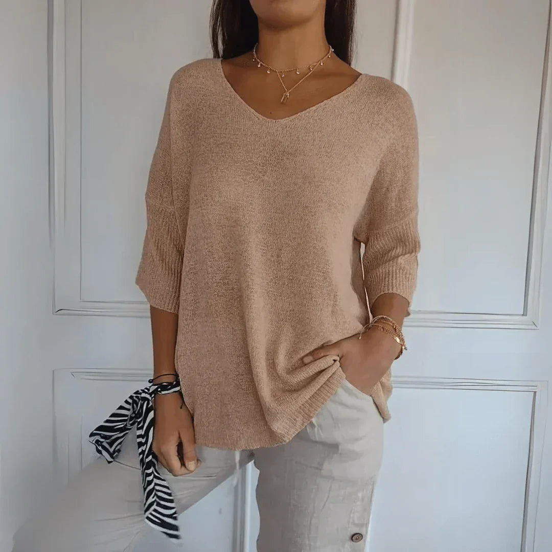 Azure™ - Chic and Comfortable Elegance Blouse