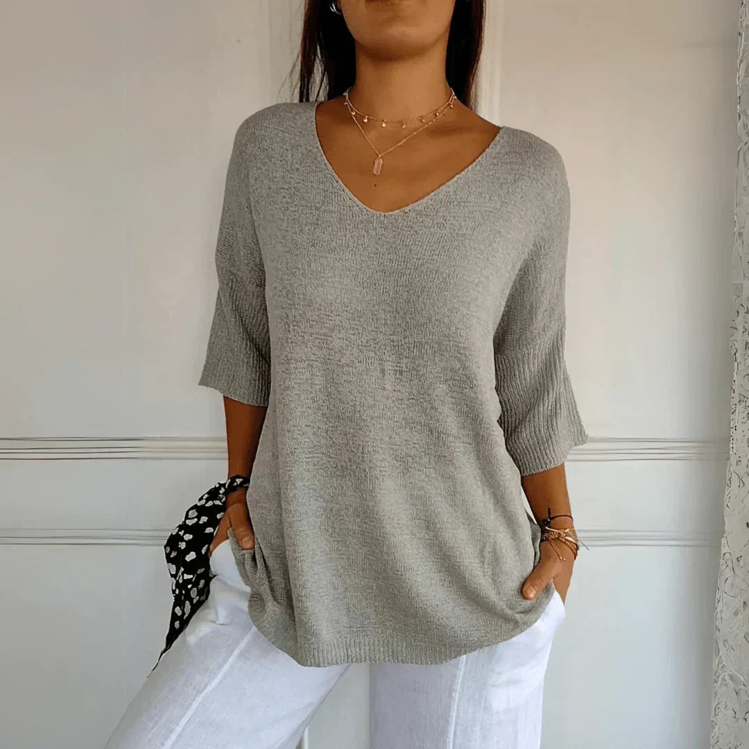 Azure™ - Chic and Comfortable Elegance Blouse