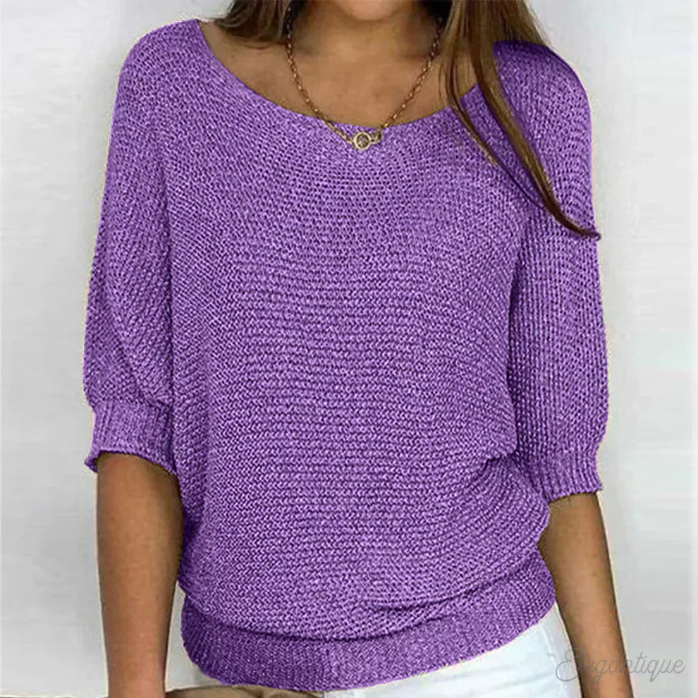 Eunice™ - Cozy Knit Top for Ultimate Comfort