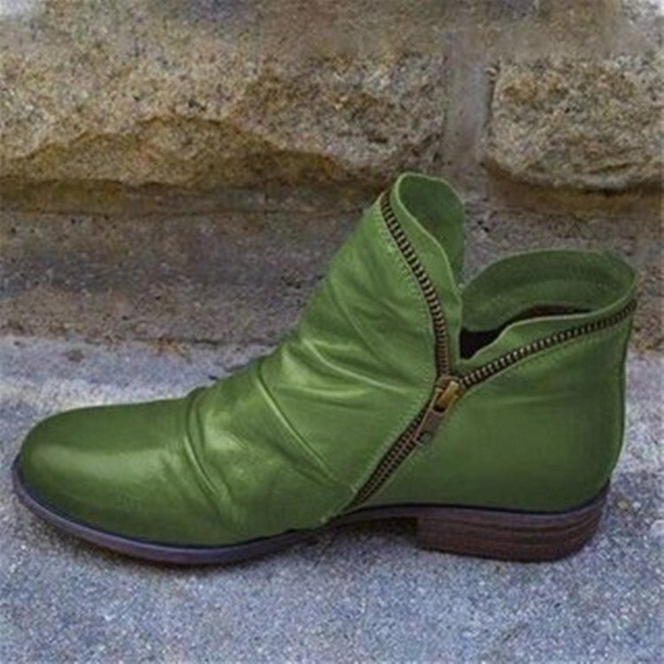 Mirelle™ | Stylish Zippered Boots