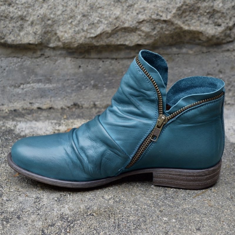 Mirelle™ | Stylish Zippered Boots