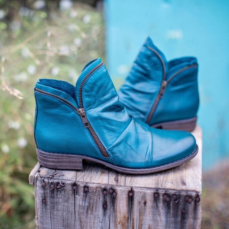 Mirelle™ | Stylish Zippered Boots