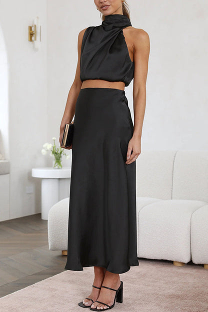 Sheila | Luxe Two-Piece Midi Dress