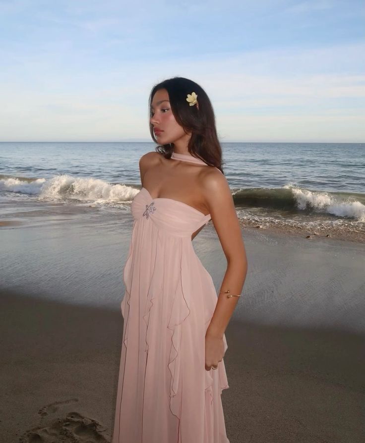 Sarah | Glamorous Ruffled Maxi Dress