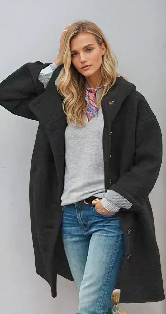 Élodie Lavin | Long Coat in Soft Wool