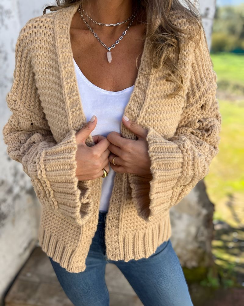 AIMÉE - ELEGANT LONG-SLEEVED CARDIGAN