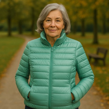 Freja Padded Jacket | Light Blue