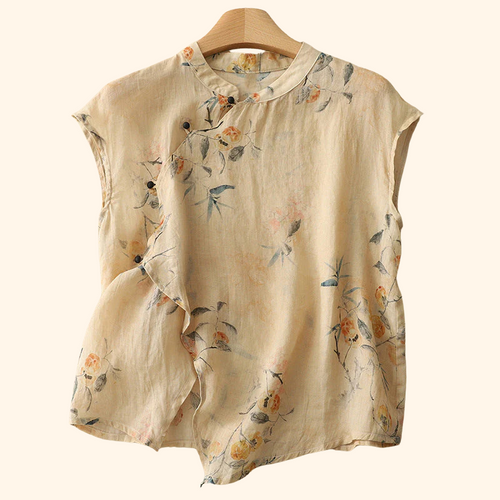 AMANDA - LINEN TOP