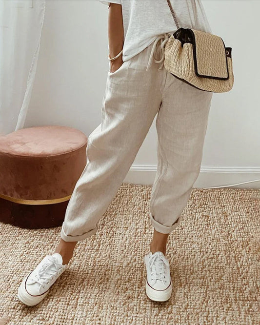 Merel™ | ELEGAN LINEN PANTALON