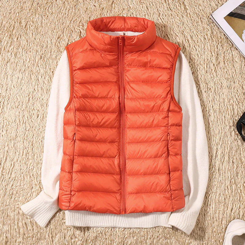 GALORA - New Waterproof Vest with White Duck Down