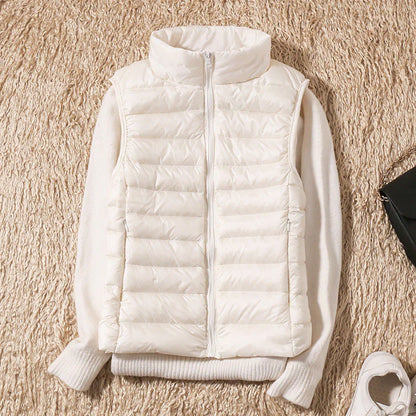 GALORA - New Waterproof Vest with White Duck Down