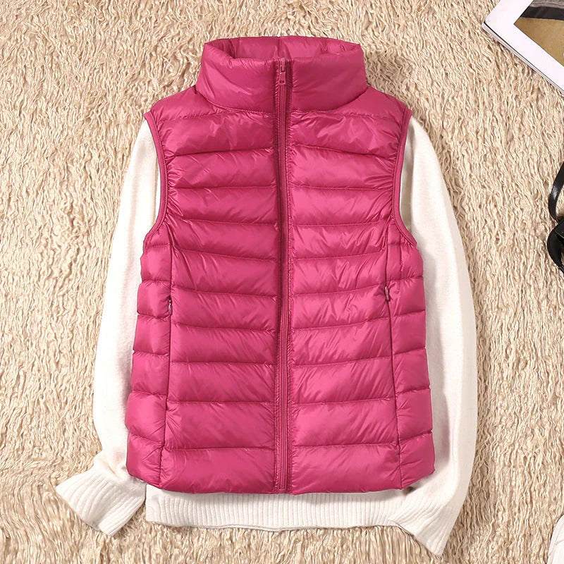 GALORA - New Waterproof Vest with White Duck Down