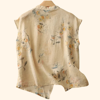 AMANDA - LINEN TOP