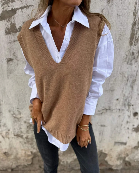NUSA - COMFORTABLE KNITTED GILET