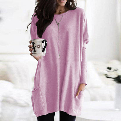 Maree - Oversized round neck jumper for women