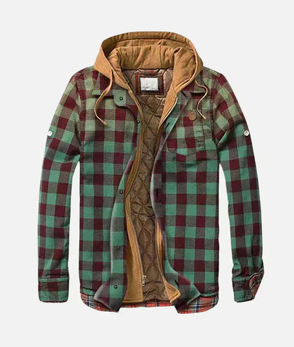 Darwin - Stylish Patchwork Plaid Jacket