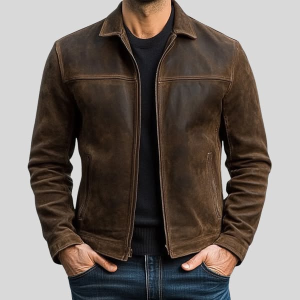Fynn - Jacket with Zipper | Last Day 80% Off!