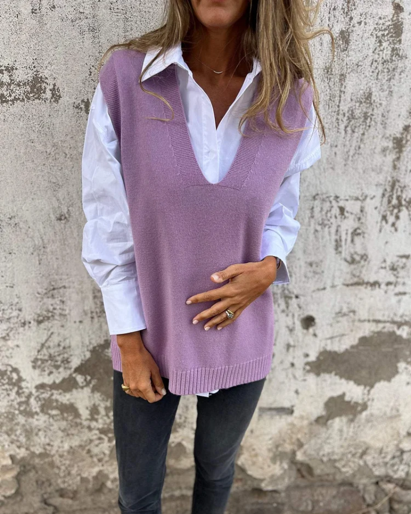 NUSA - COMFORTABLE KNITTED GILET
