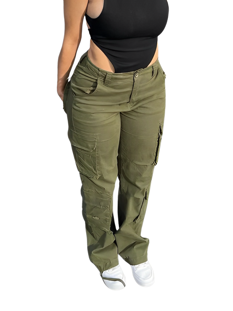 Rita® | High waist cargo pants