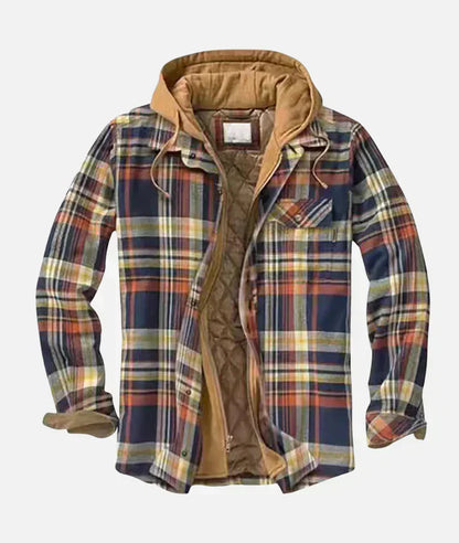 Darwin - Stylish Patchwork Plaid Jacket