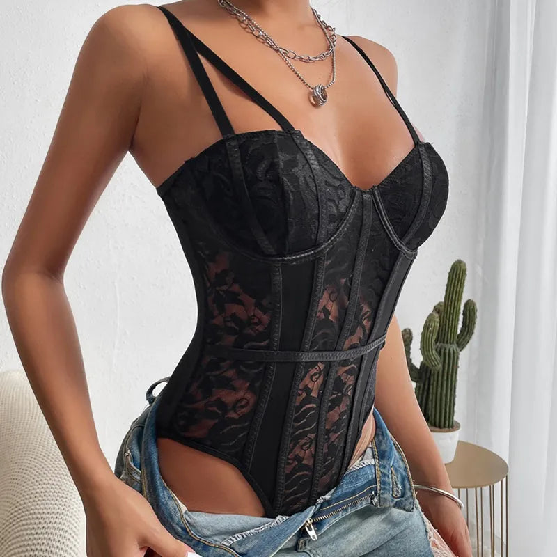 Celine | Elegant Corset Bodysuit