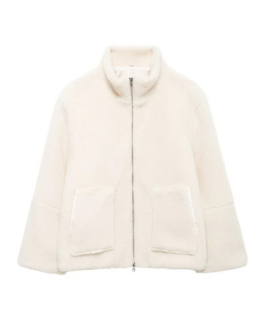 Lisa | Oversized warm fleece jacket