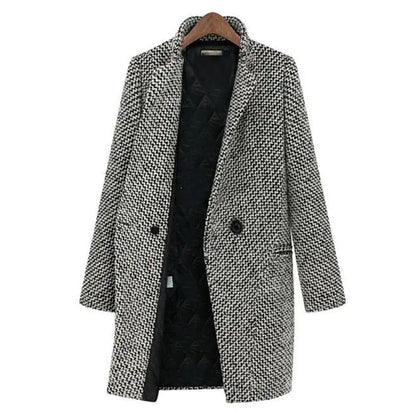 Amanda - Long wool coat