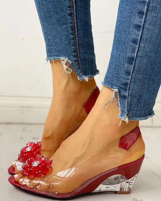 Bela - Jelly pumps wedge sandals