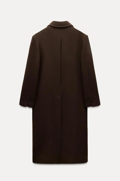 BROWN BLAZER COAT