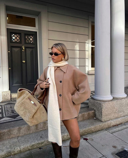 Nikkie Wool Coat | Stylish Warm Outerwear