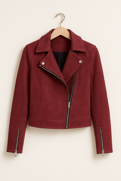 Mathilde - Elegant leather jacket