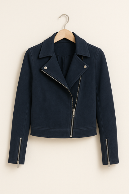 Mathilde - Elegant leather jacket